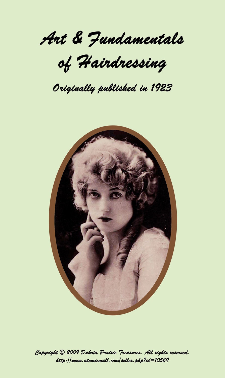 Art Fundalmentals Of Hairdressing 1923 Flapper Roaring 20s