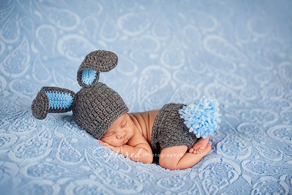 newborn crochet bunny outfit